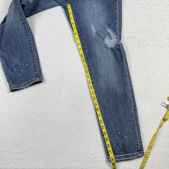 Judy Blue Jeans Womens 29 Blue Denim Stretch Boyfriend Fit‎ Casual Ladies Pants - Picture 7 of 16